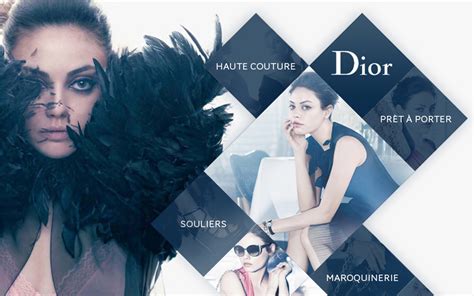 worldwide Dior website